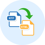 RTF to HTML Converter Tool | Convert RTF to HTML files